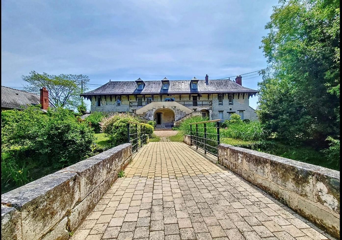 Villa Domaine Jeanne De Laval à La Bohalle Extérieur photo